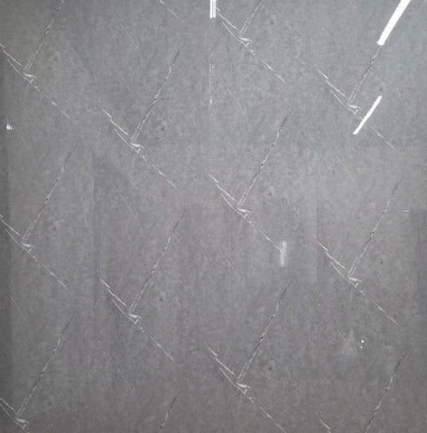 Aqua Grey Marble Wall Panels 240cm x 60cm